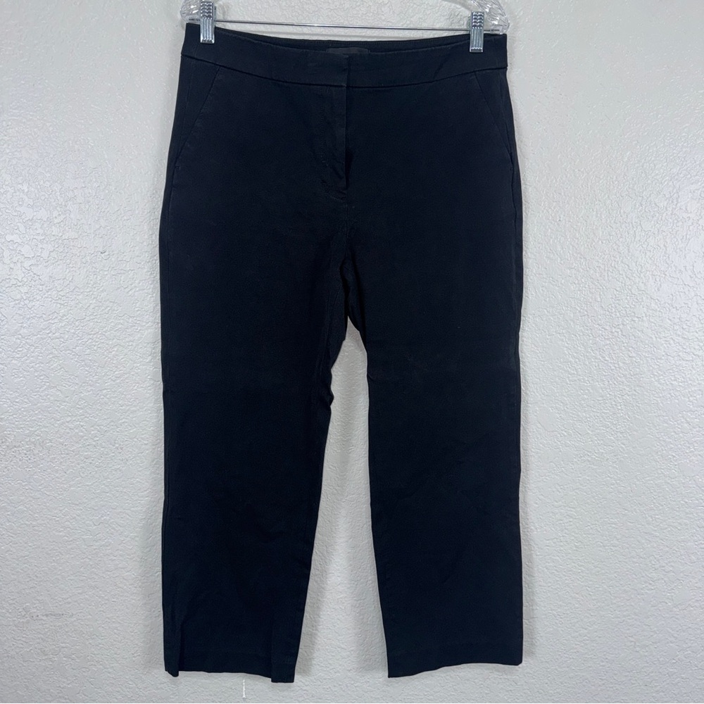 J. Crew Kate Straight Leg in Bi-Stretch Cotton Blend BF401 Sz 12 Casual Work #cc